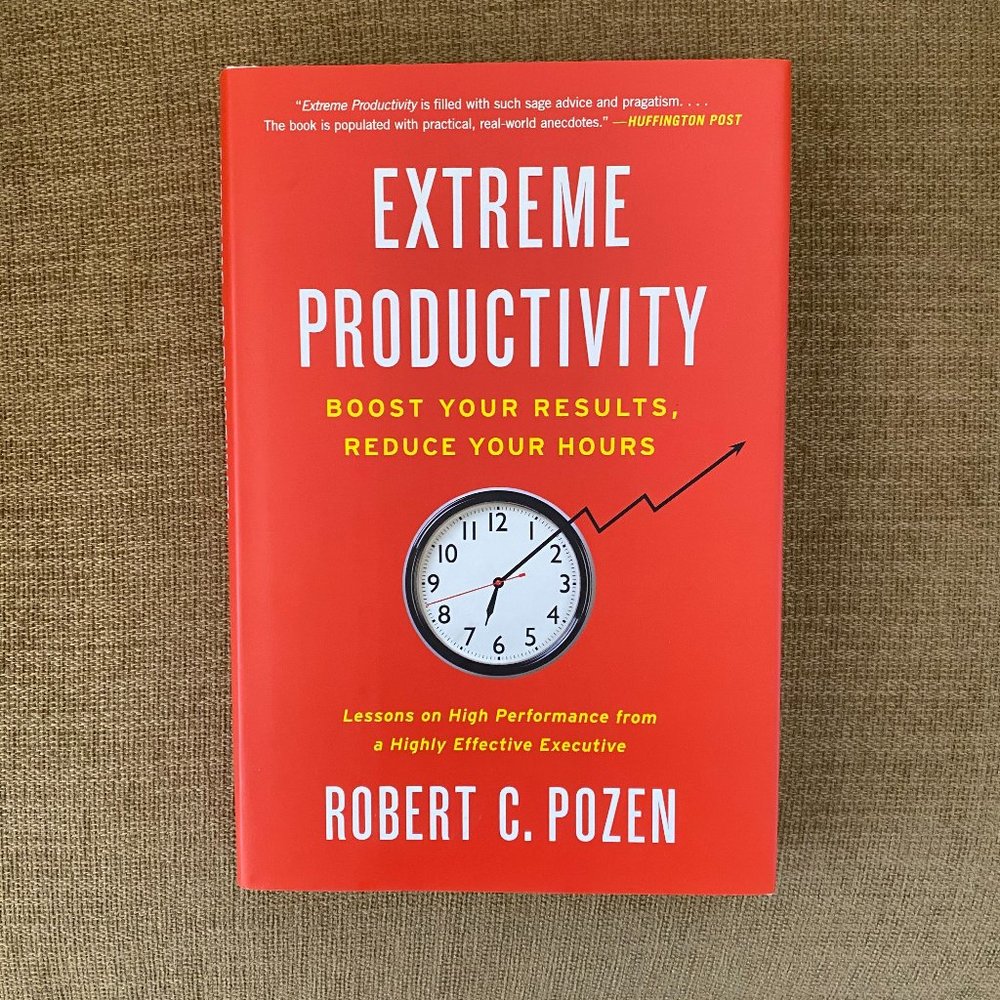 Extreme Productivity Book